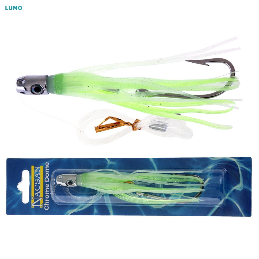 Nacsan Chrome Dome Rigged Skippy Lure 14cm