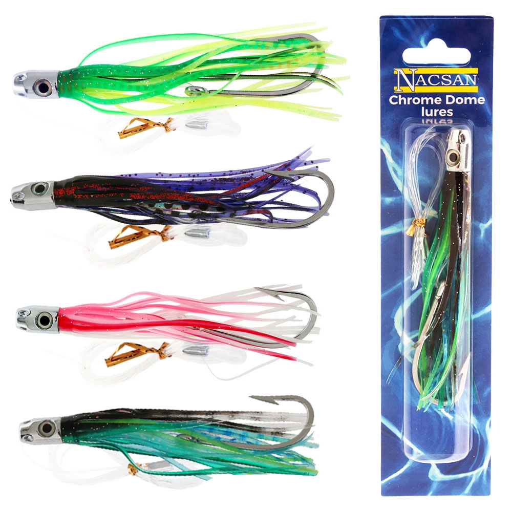 Nacsan Chrome Dome Rigged Skippy Lure 14cm