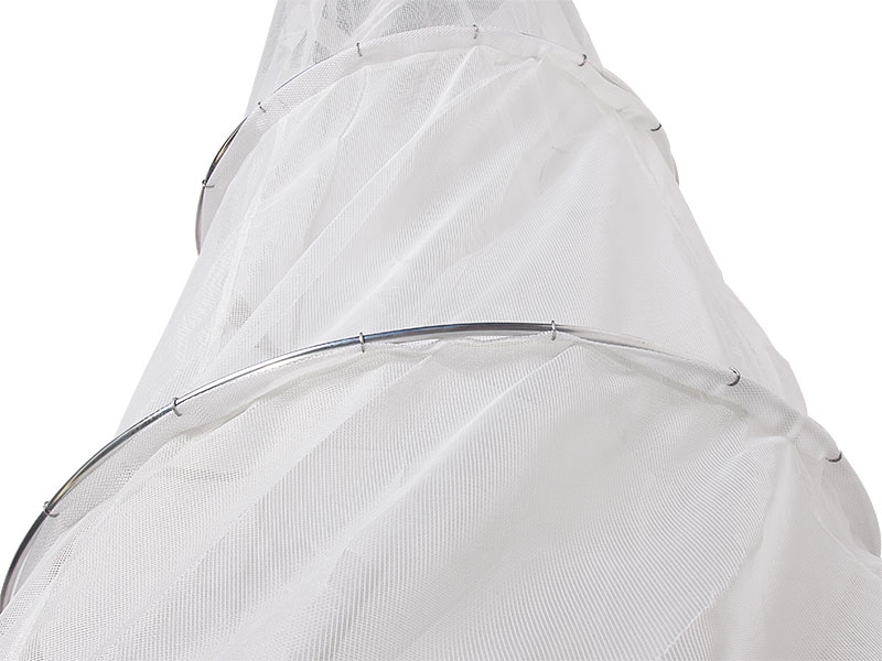 Nacsan Southland Sock Whitebait Net 5 Ring with Trap White