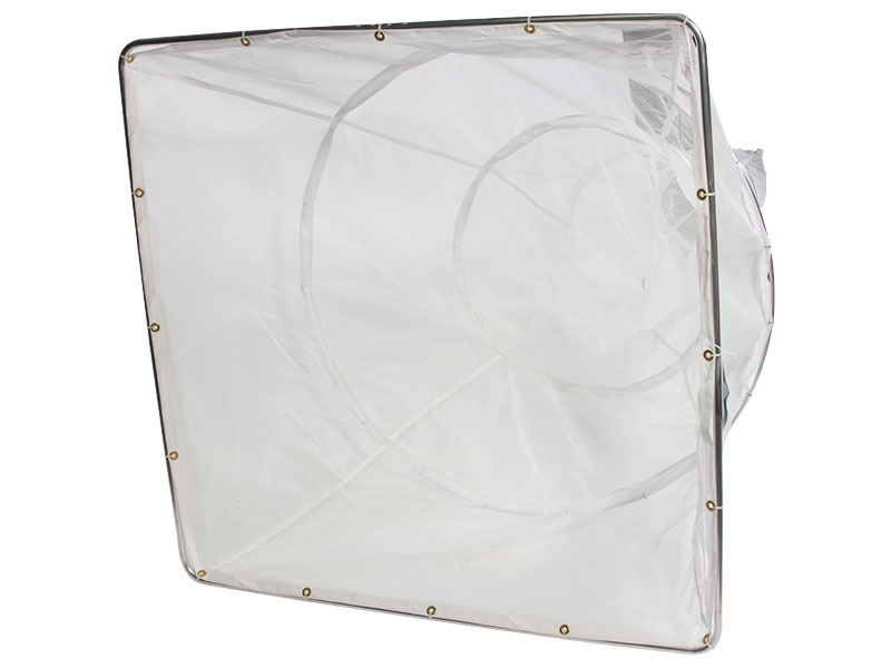 Nacsan Southland Sock Whitebait Net 5 Ring with Trap White