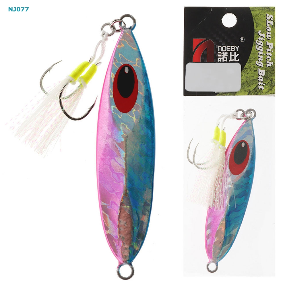 NOEBY NBL Metal Leaf Slow Pitch Jig - Rigged