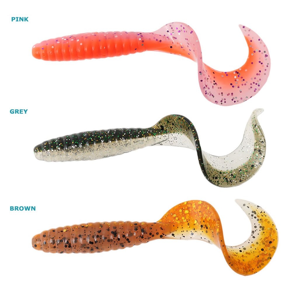 NOEBY Grub Soft Bait 8.5cm Qty 6