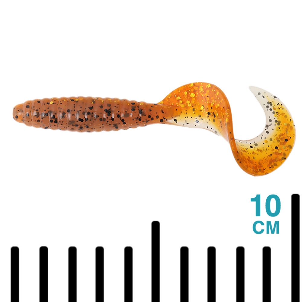 NOEBY Grub Soft Bait 8.5cm Qty 6