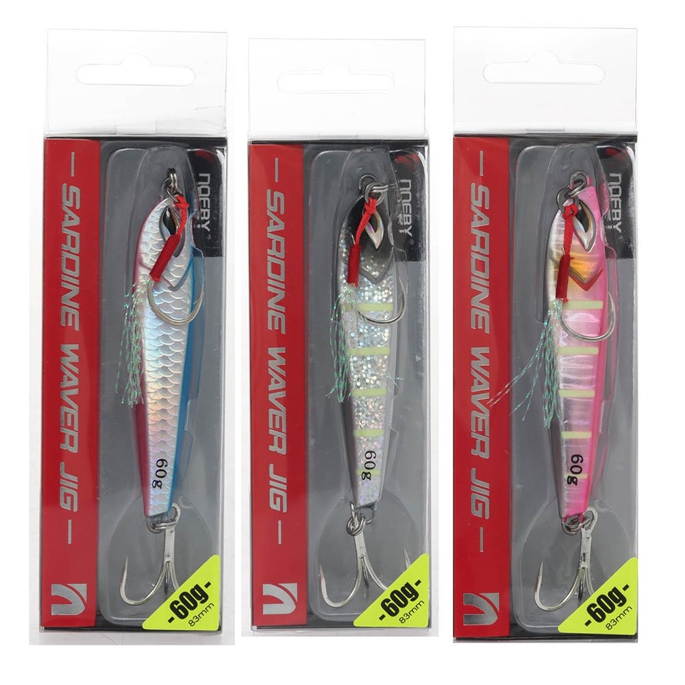 NOEBY Sardine Slide Slow Pitch Jig 83mm 60g