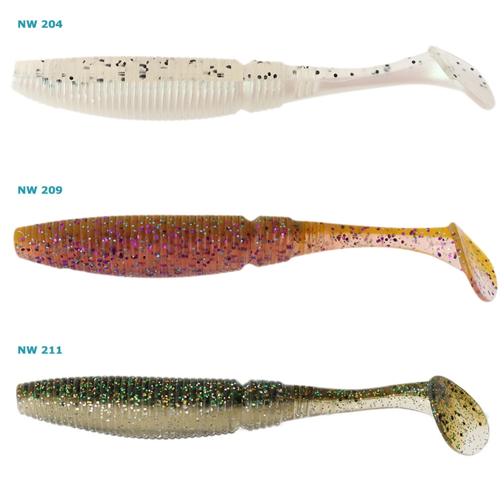 NOEBY Soft Bait Grub 13cm Qty 4