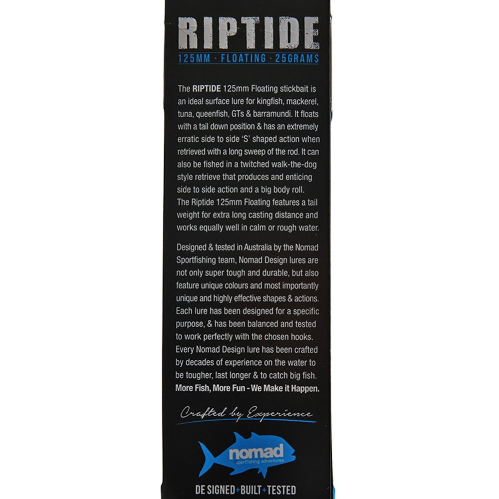 Nomad Design Riptide Floating Stickbait 125mm