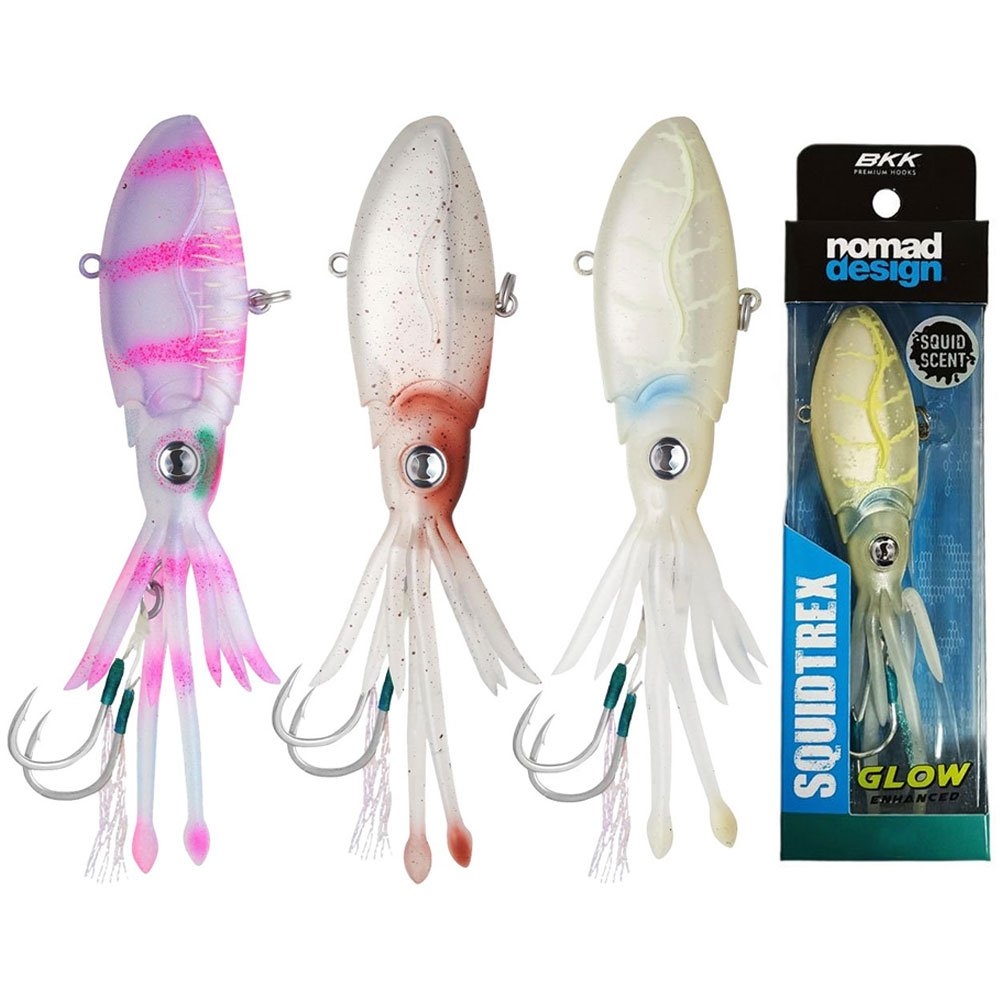 Nomad Design Squidtrex Vibe Squid Lure 110mm 49.6g
