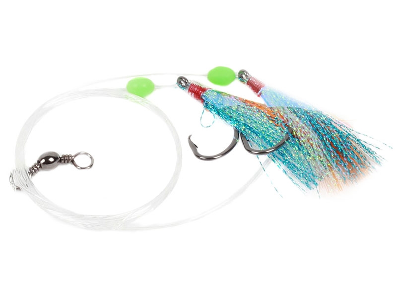 Holiday Snapper Flasher Rigs Size 2/0 Trace 25lb