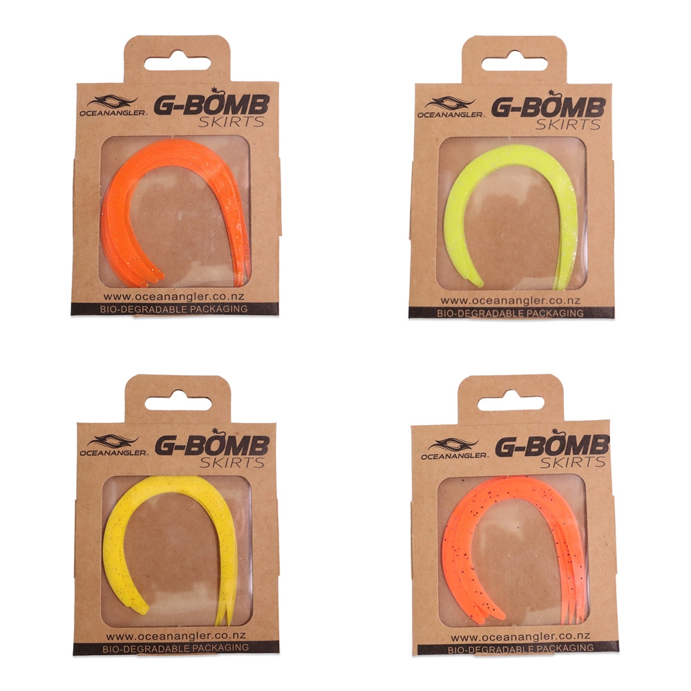 Ocean Angler G-Bomb Sliding Lure Skirt