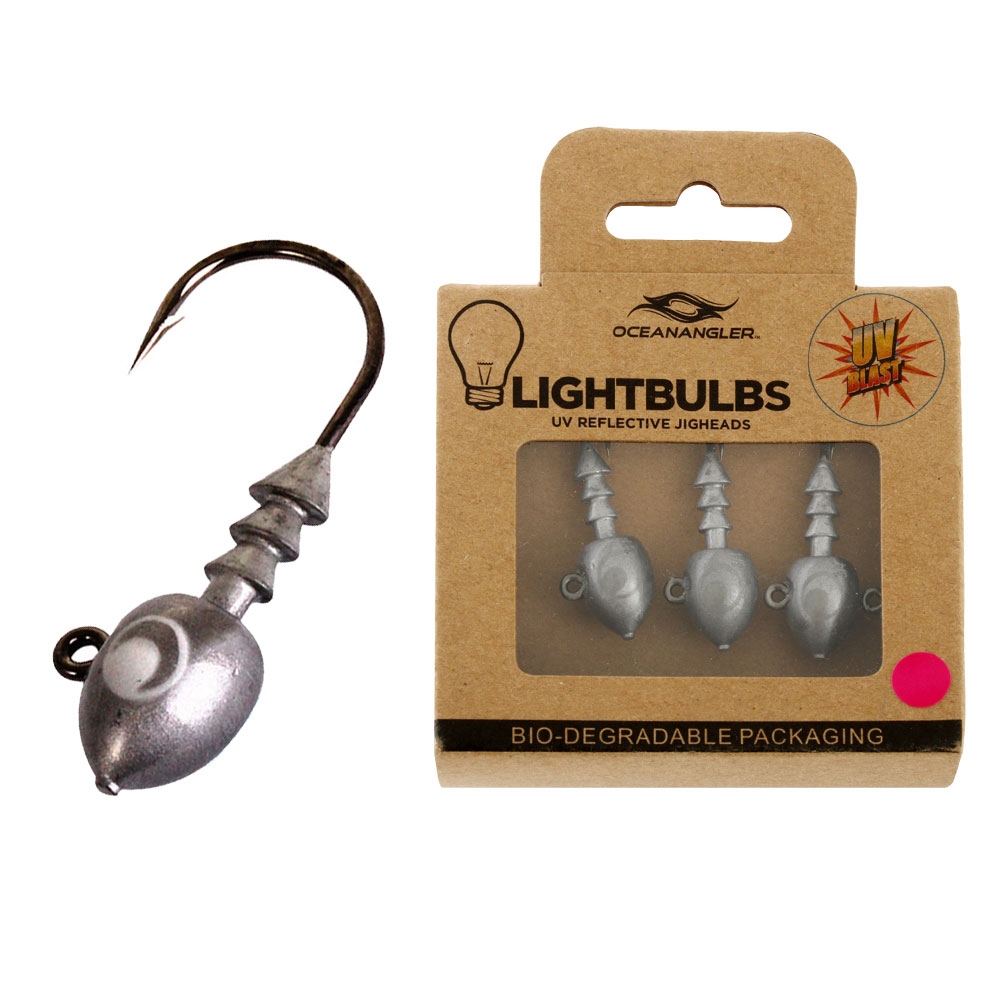Ocean Angler Light Bulb UV Jig Heads