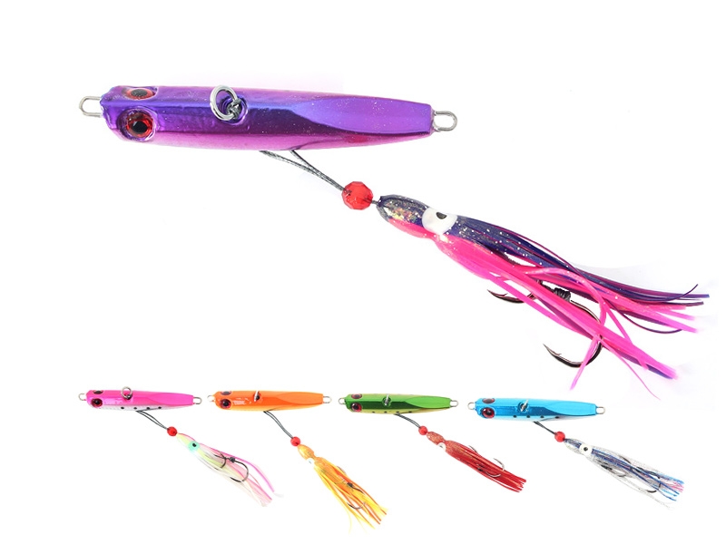 Ocean Angler Jitterbug Inchiku Lure 100g Orange Gold