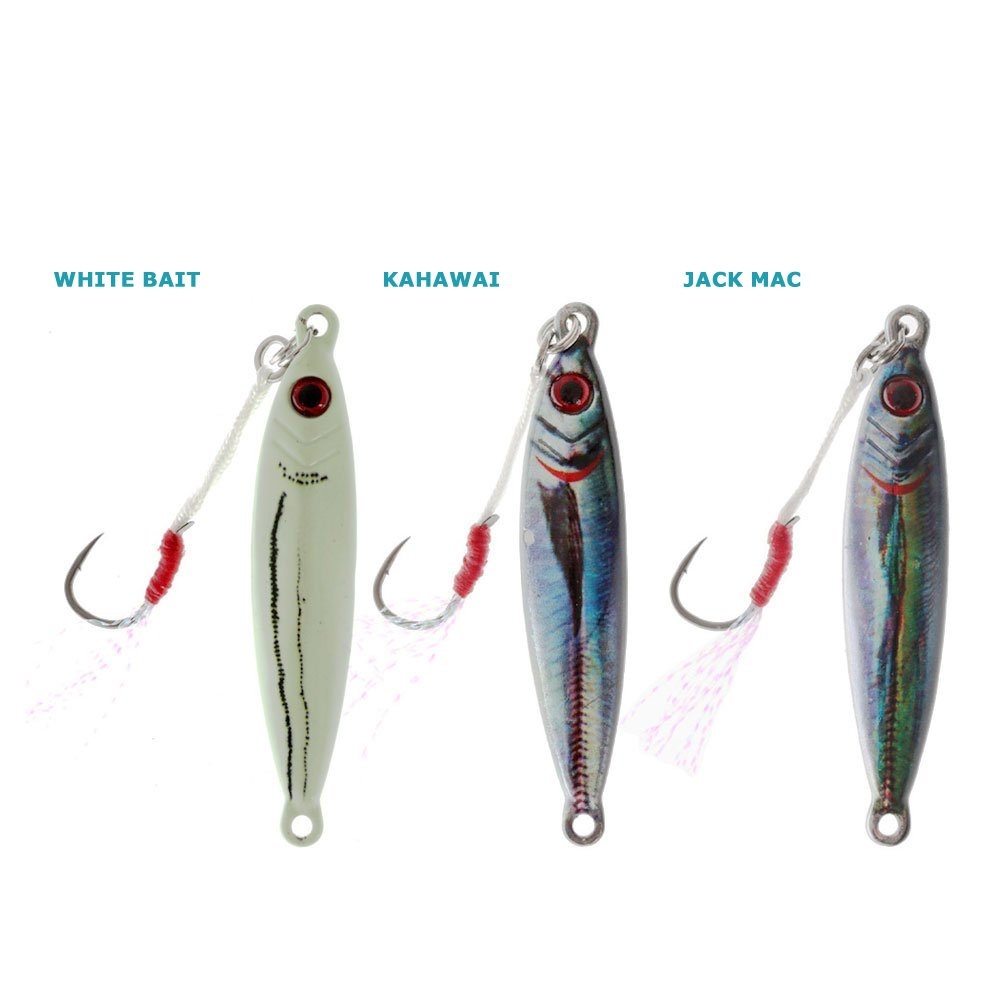 Ocean Angler Pixel Tungsten Flea Micro Jig with UV Blast 21g