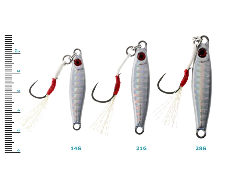 Ocean Angler Tungsten Flea Micro Jig 14g