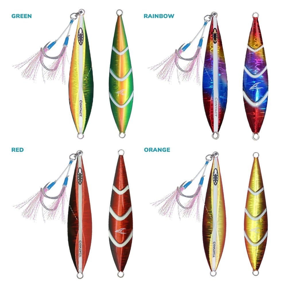 Ocean's Legacy Hybrid Contact Rigged Slow/High Pitch Jig 200g