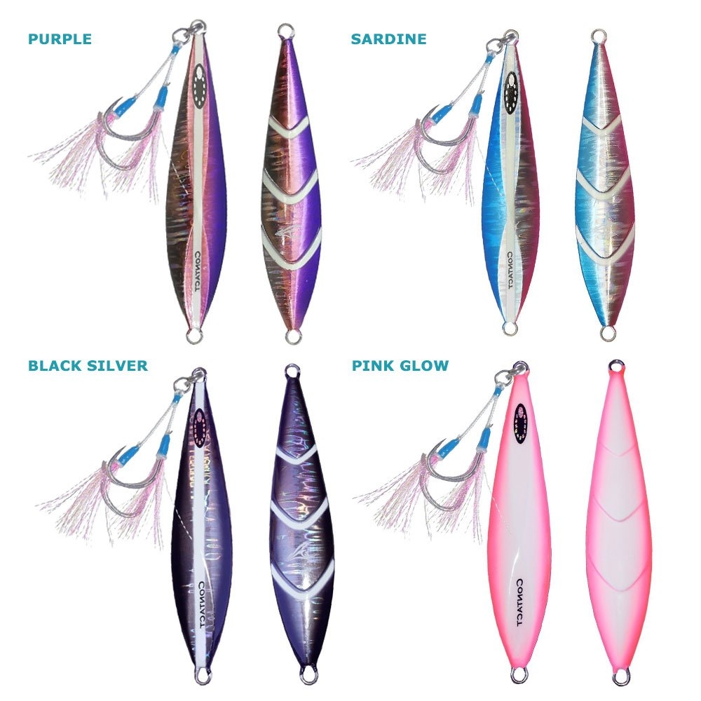 Ocean's Legacy Hybrid Contact Rigged Slow/High Pitch Jig 90g