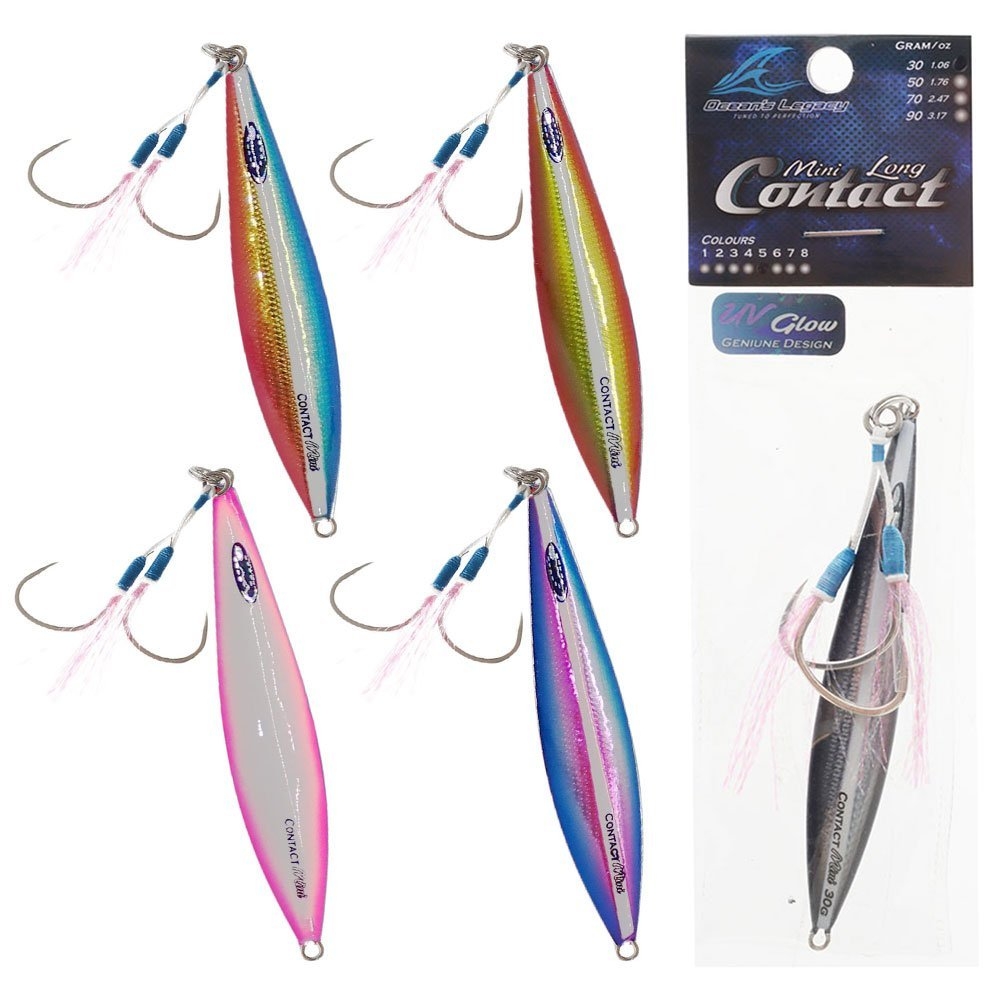 Ocean's Legacy Mini Long Contact Rigged Jig 50g