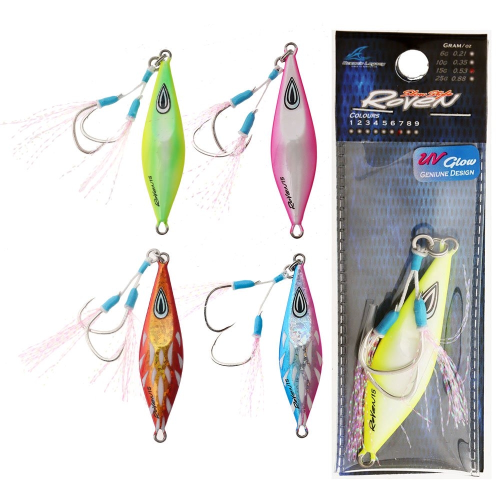 Ocean's Legacy Roven Micro Jig 15g Rigged