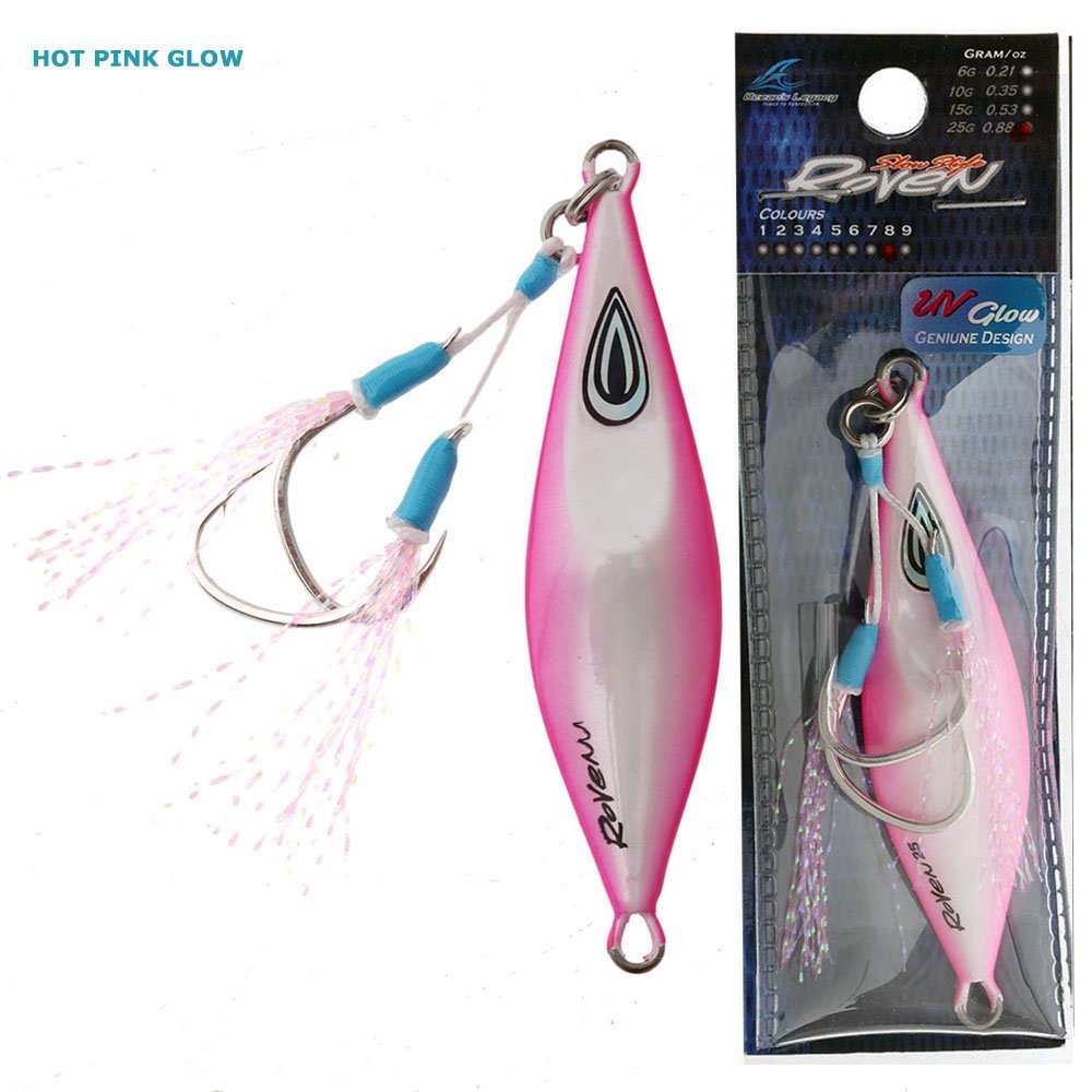 Ocean's Legacy Roven Micro Jig 25g Rigged