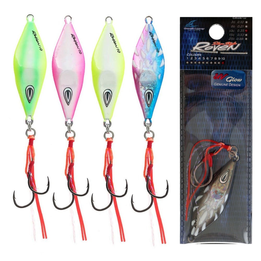 Ocean's Legacy Roven Micro Jig 10g Rigged