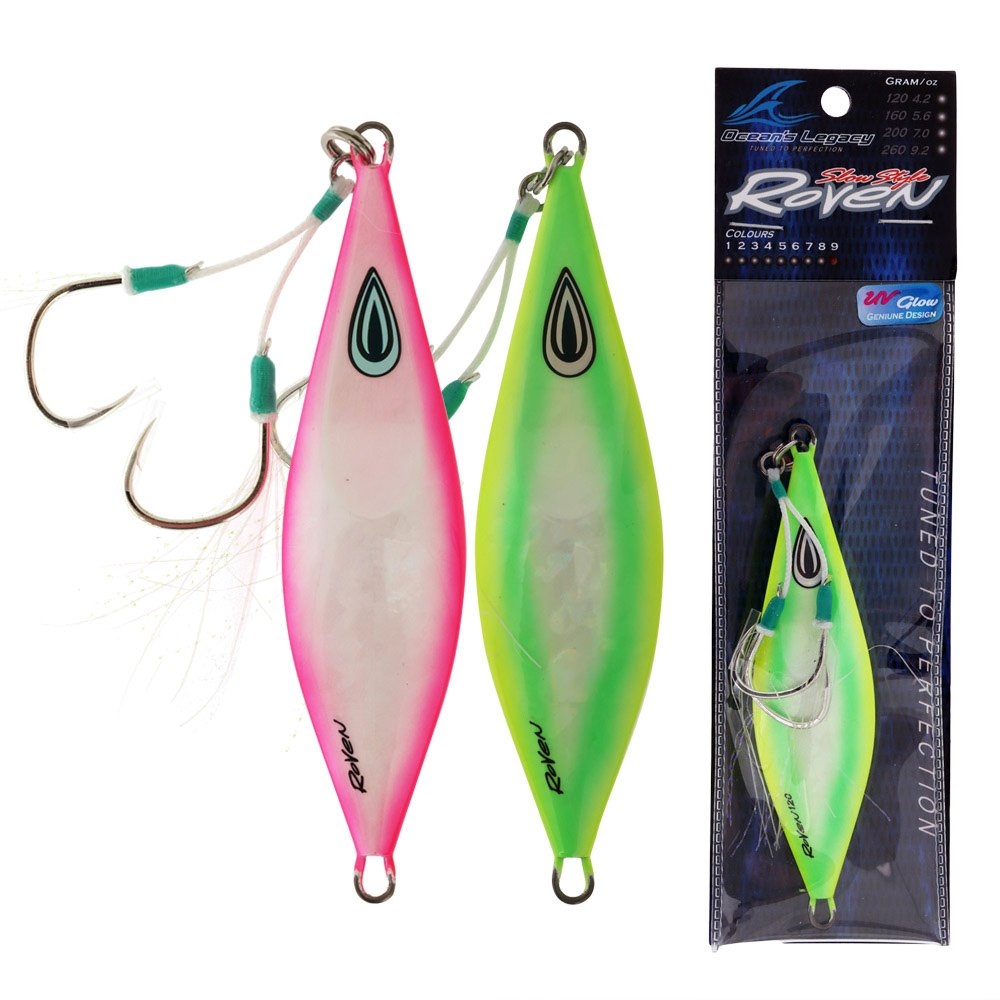 Ocean's Legacy Roven Slow Pitch Jig 200g Rigged