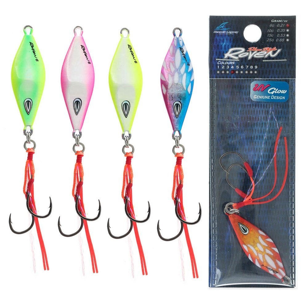 Ocean's Legacy Roven Micro Jig 3g Rigged