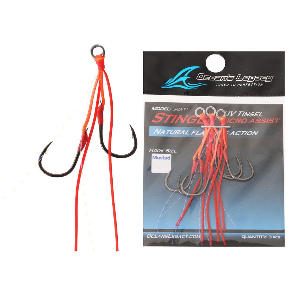 Ocean's Legacy Stinger Micro Twin Assist Hooks