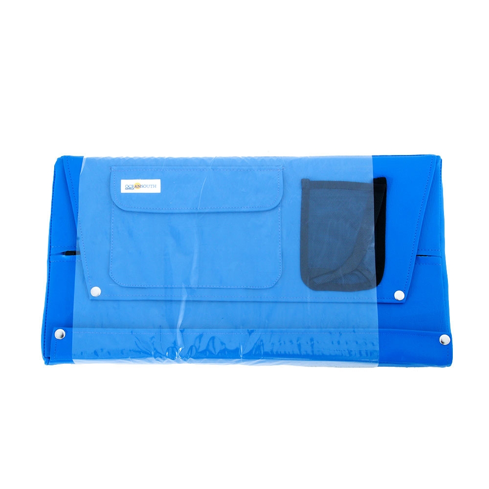 Oceansouth Boat Seat Cushion with Pocket Blue