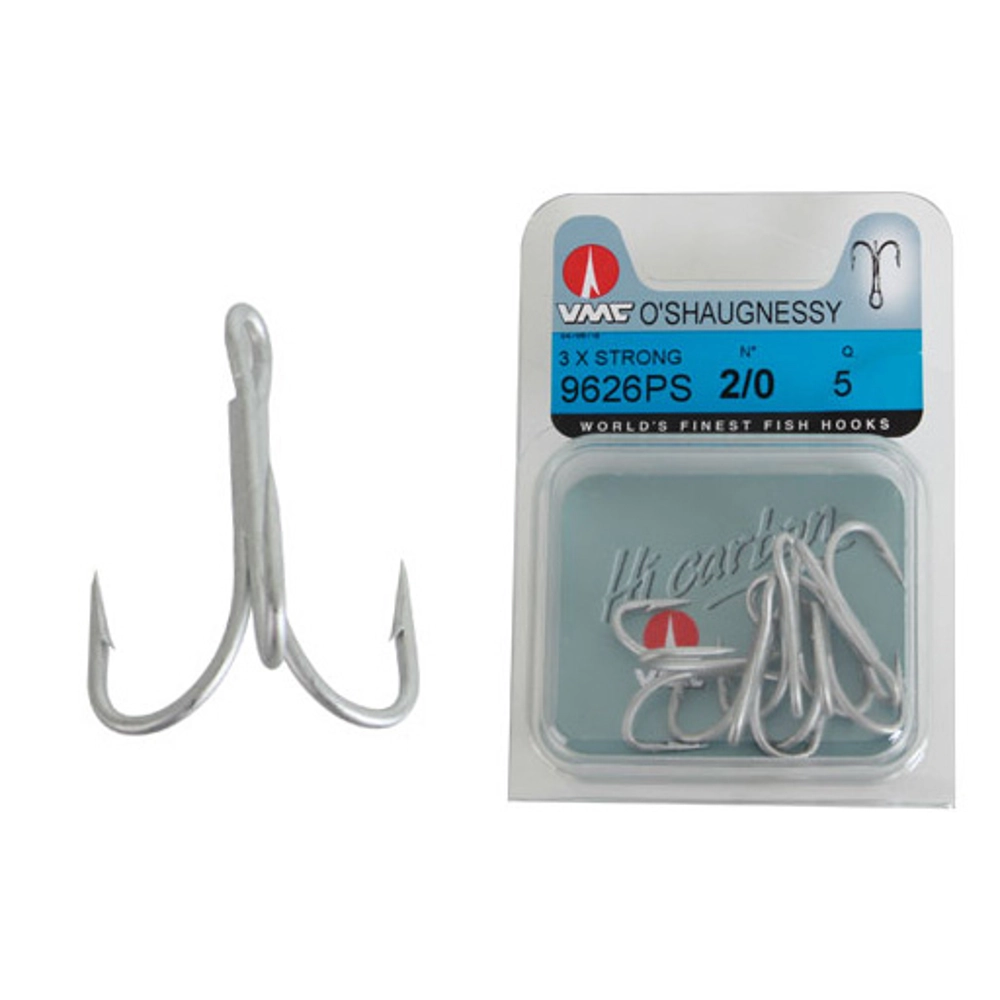 VMC O'Shaugnessy 3X Strong Treble Hooks VMC O'Shaugnessy 3X Strong Treble Hooks