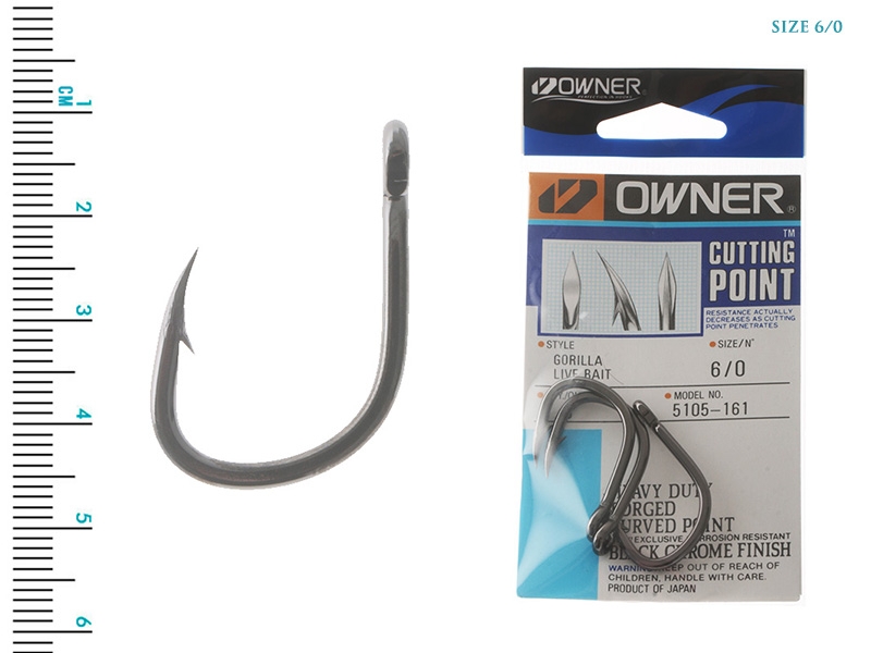 Owner Gorilla Livebait Hooks