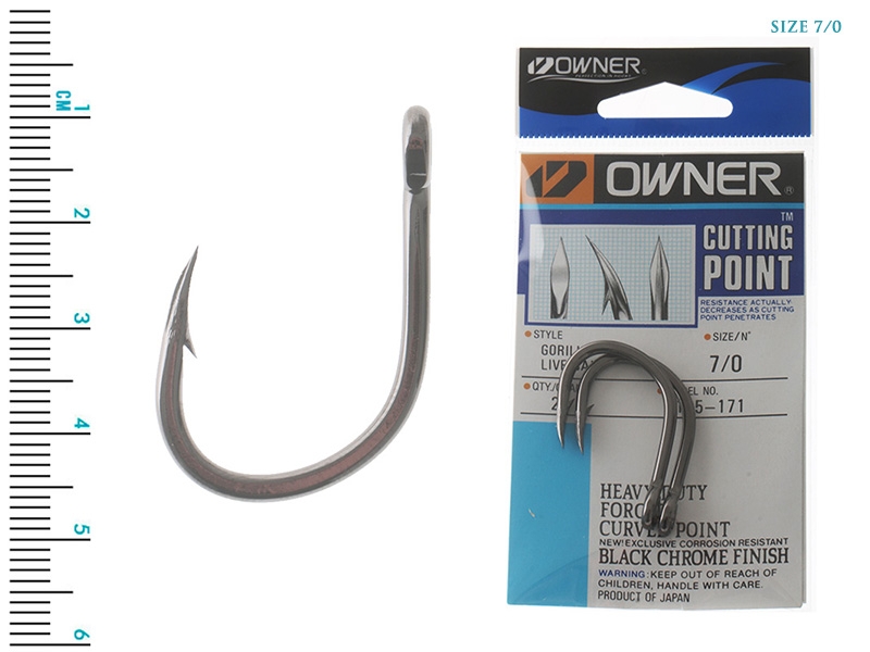 Owner Gorilla Livebait Hooks