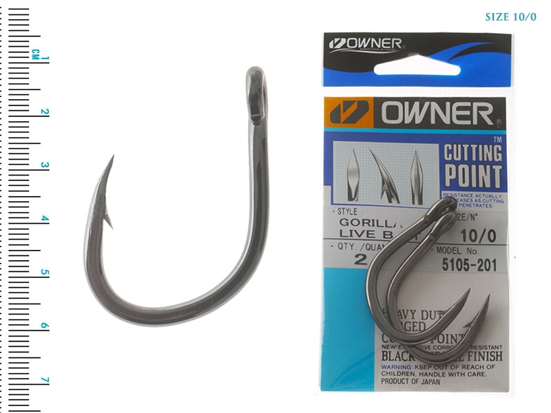 Owner Gorilla Livebait Hooks