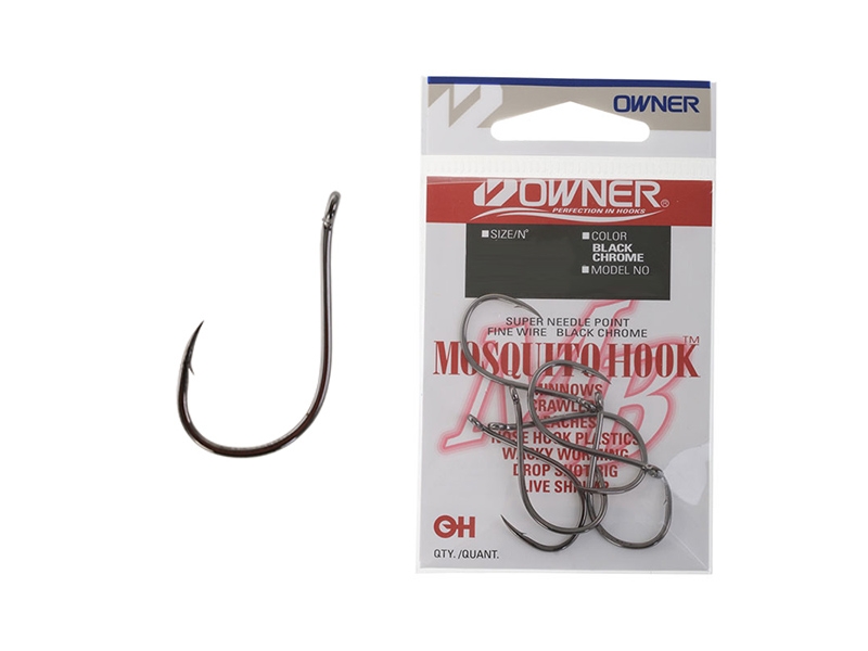 Owner Fine Wire Mosquito Lure Assist Hooks