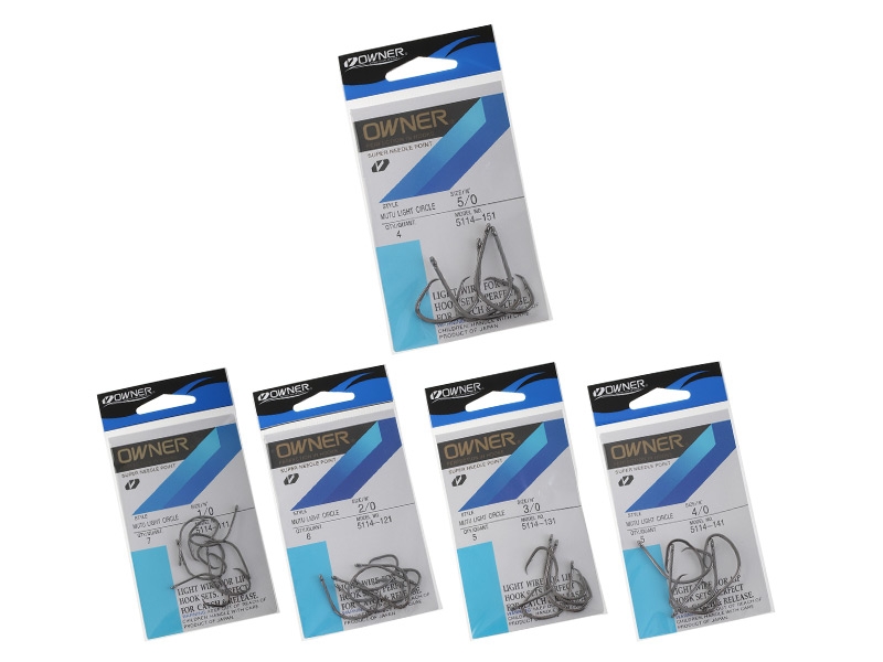 Owner Mutu Light Circle Hooks