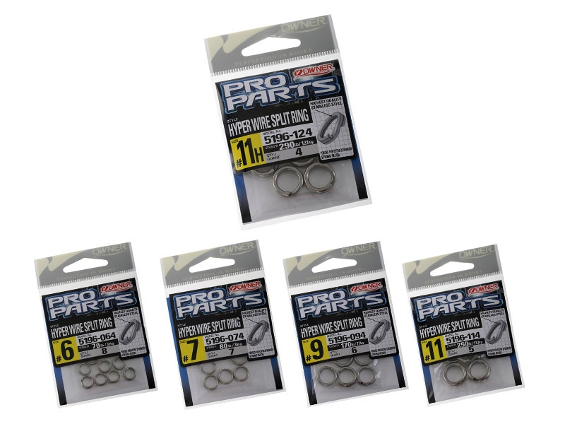 Owner P12 Hyperwire Heavy-Duty Split Rings