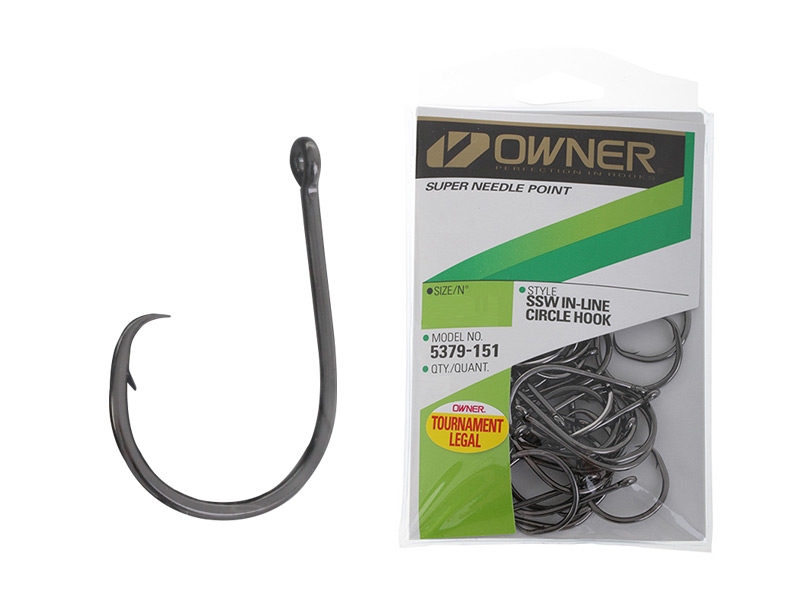 Owner Tournament SSW In-Line Circle Hook Pack