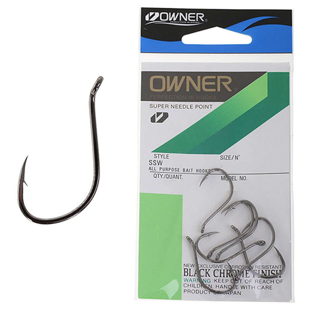Owner SSW Super Needle Point Octopus Bait Hooks