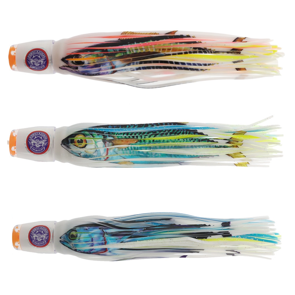 Pakula Paua Pearl Jet Large Sprocket Game Lure - Unrigged 376mm