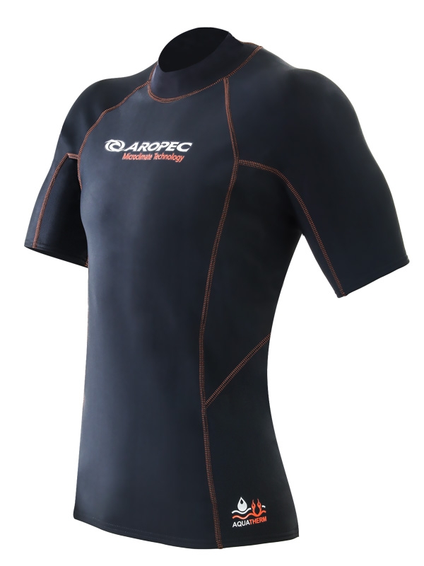 Aropec AquaThermal Short Sleeve Fleece Lined Top M