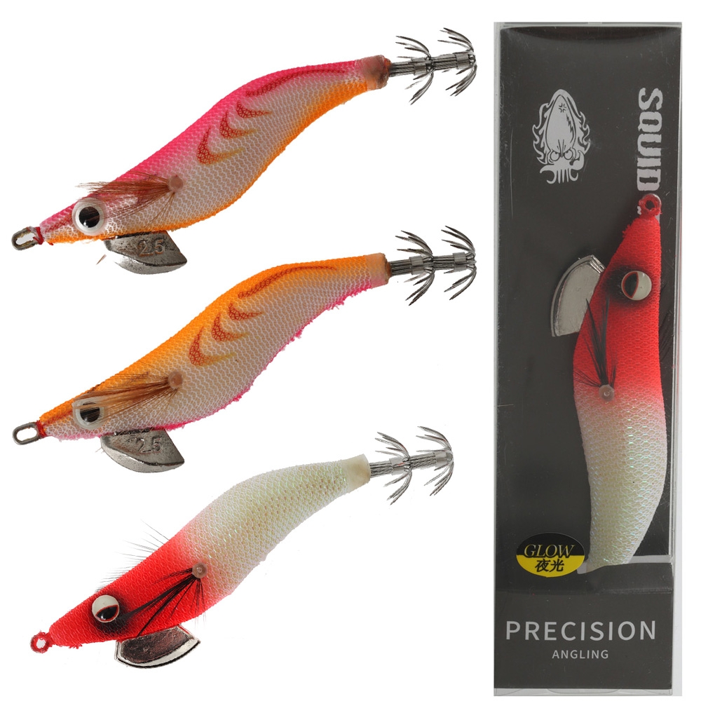 Precision Angling Attack II Squid Jig Size 2.5 10g