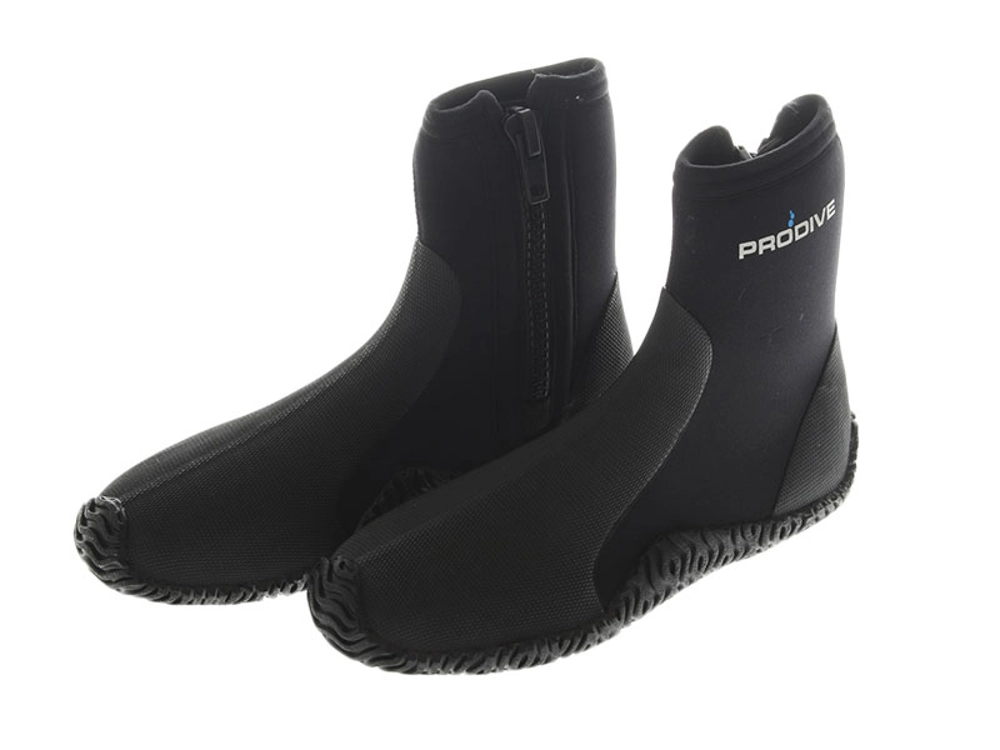 Pro-Dive 5mm Rubber Sole Zippered Dive Boots 5XL / US14 Pro-Dive 5mm Rubber Sole Zippered Dive Boots 5XL / US14