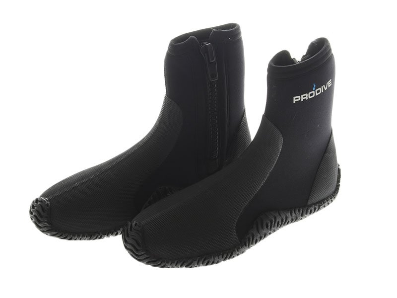 Pro-Dive Rubber Sole Zippered Dive Boots 5mm 6XL / US15