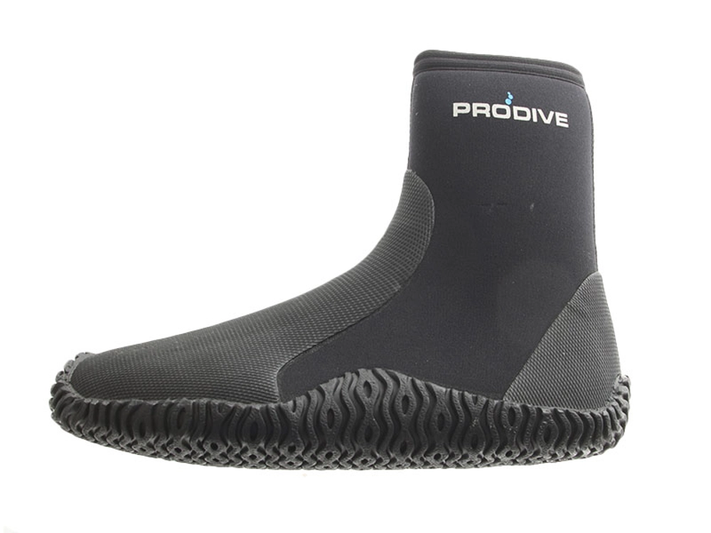 Pro-Dive 5mm Rubber Sole Zippered Dive Boots Pro-Dive 5mm Rubber Sole Zippered Dive Boots