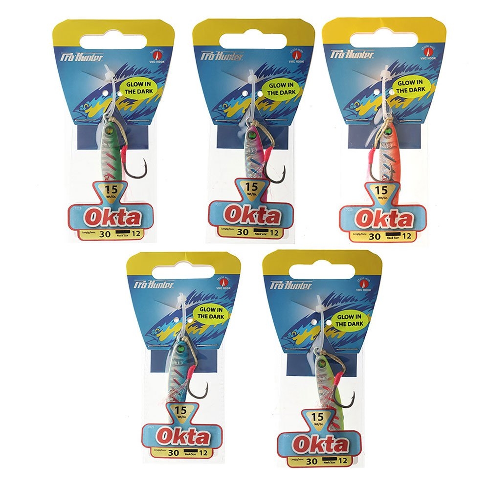 Pro Hunter Okta Koheru Micro Jig with Assist Hook 15g