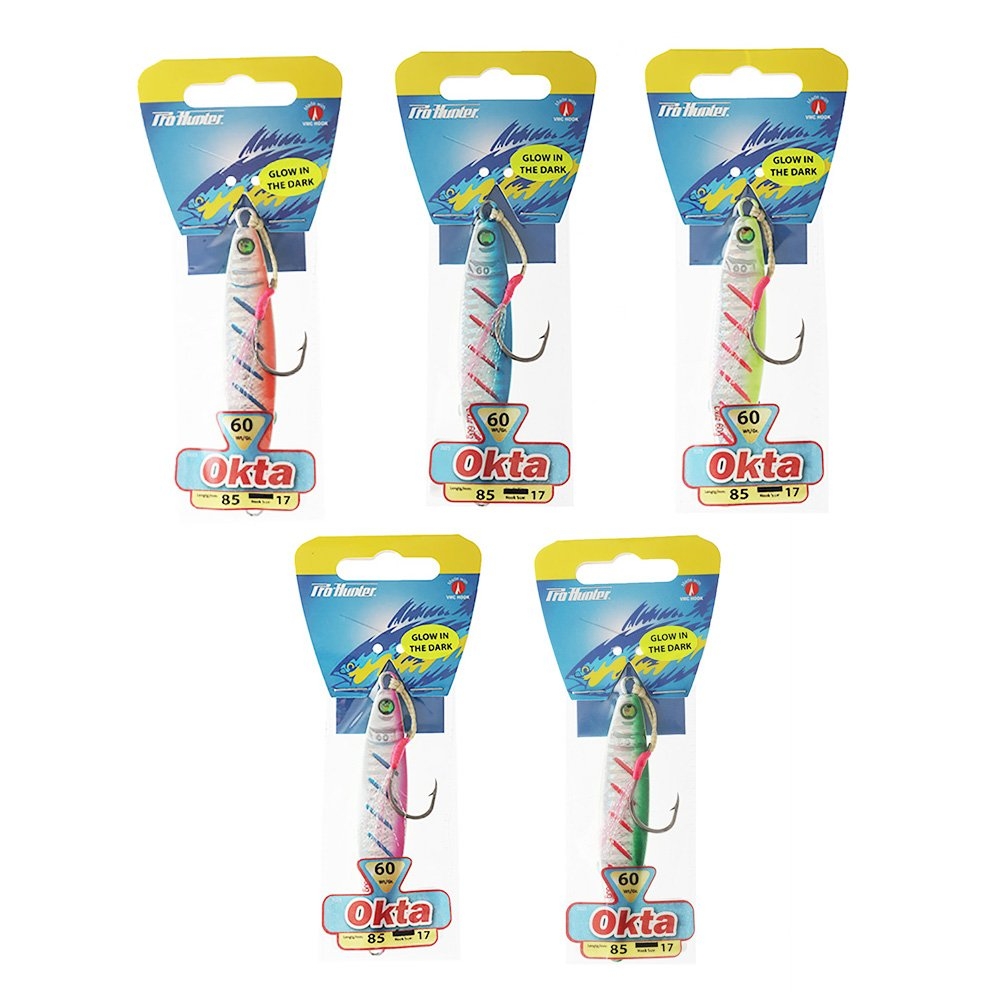 Pro Hunter Okta Micro Jig with Assist Hook 60g