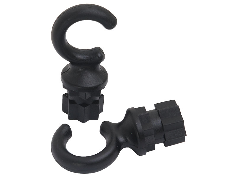 RAILBLAZA Starport Hook25 Qty 2 Black