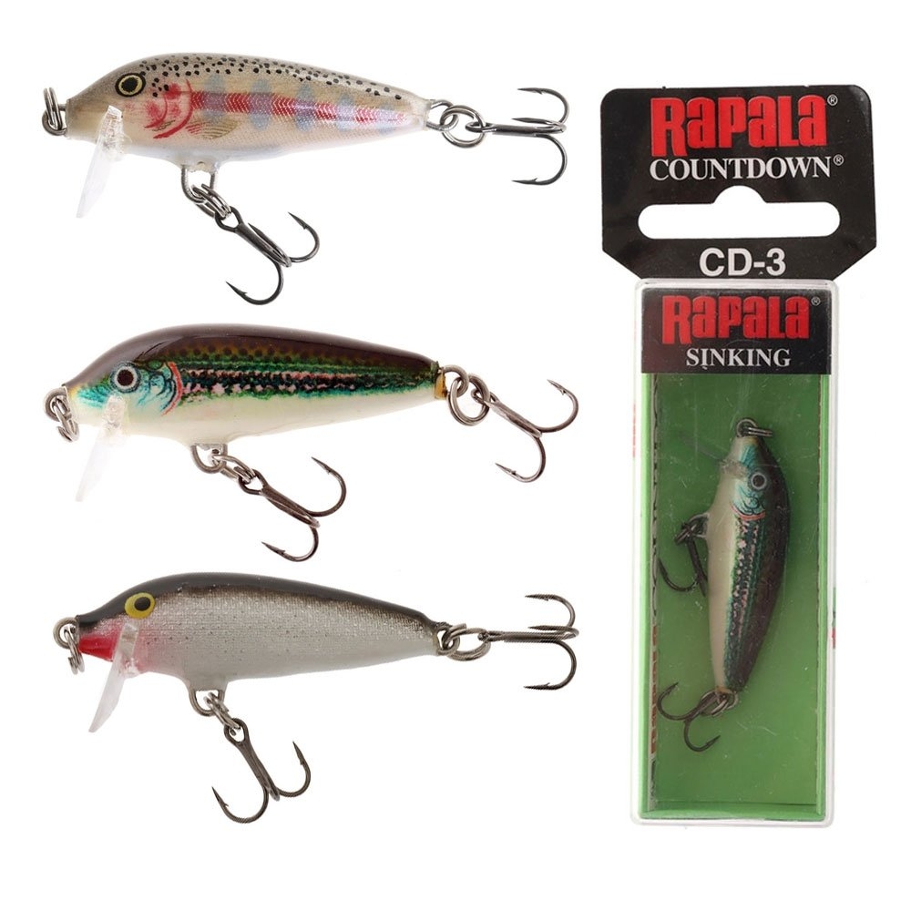 Rapala Countdown CD-3 Sinking Lure 3.5g 3cm