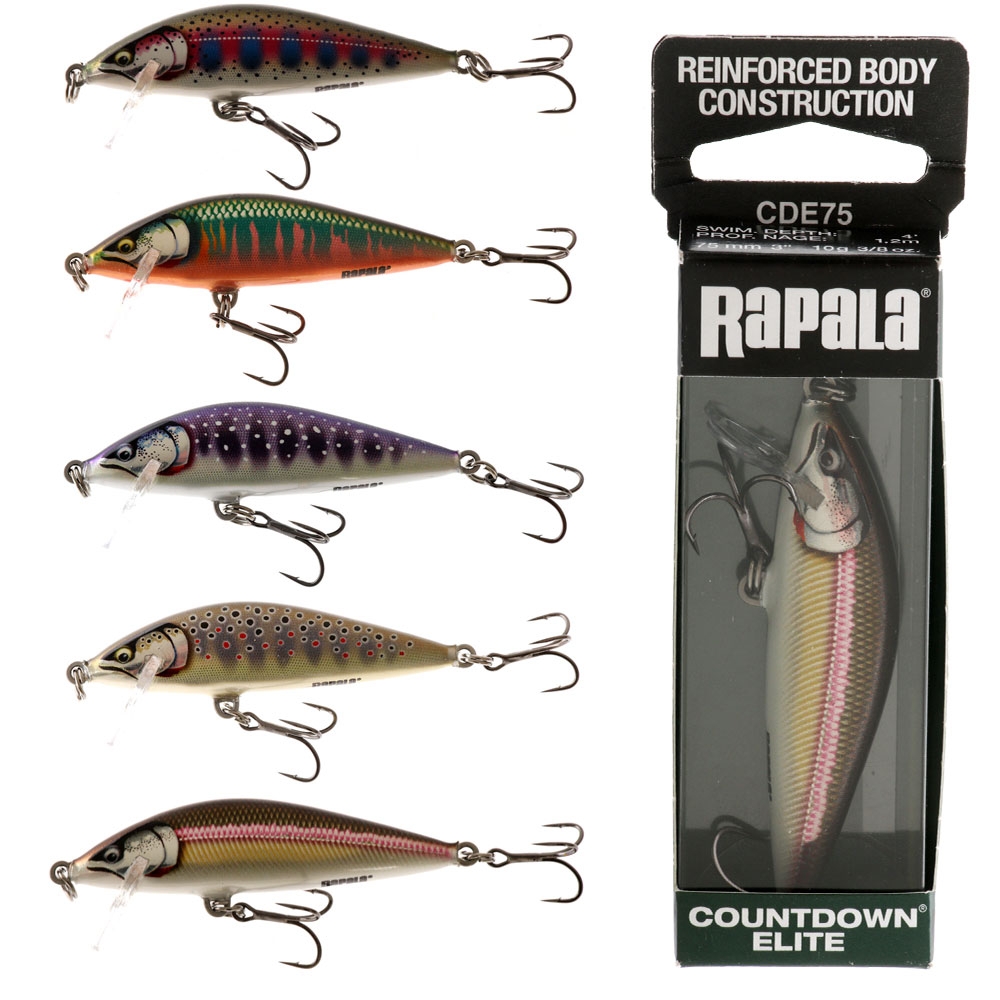 Rapala Countdown Elite Gilded Sinking Lure 7.5cm 10g