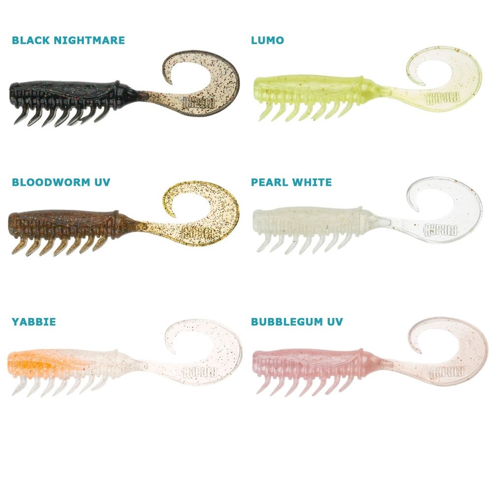 Rapala CrushCity Creeper Softbait 6.3cm Qty 8