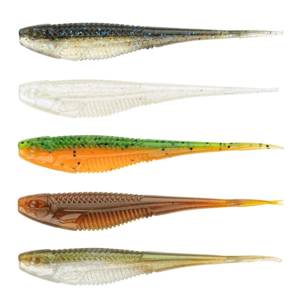 Rapala Crush City The Jerk Soft Bait 9.5cm Qty 7