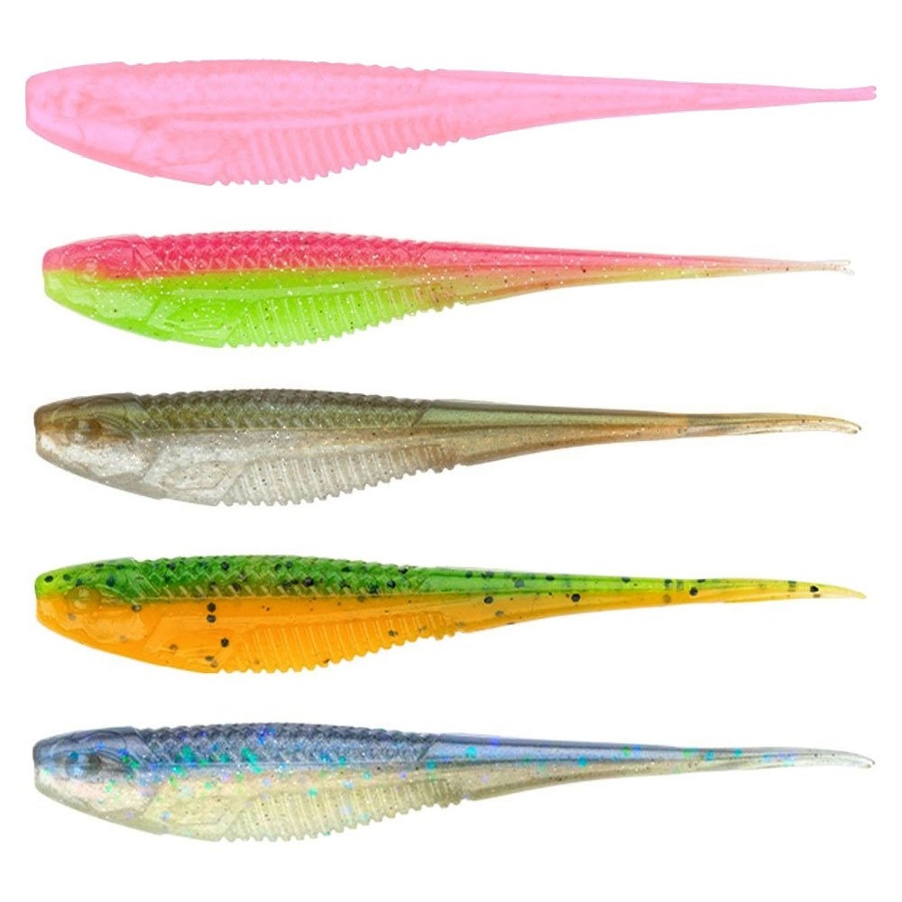 Rapala Crush City The Jerk Soft Bait 12.7cm Qty 5